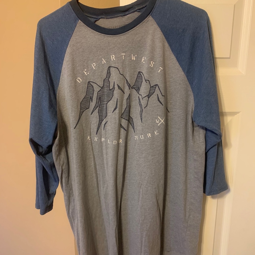 3/4 sleeve soft cotton shirt.